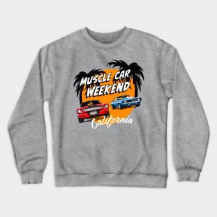 Muscle Car Weekend Crewneck Sweatshirt